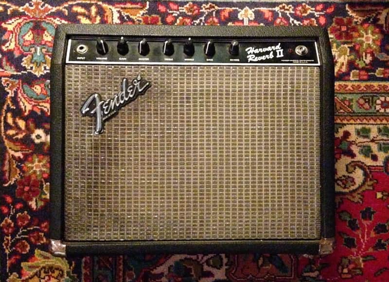 Fender Harvard Reverb II 20-Watt 1x10" Solid State Guitar Combo 1983 - 1985 image 2