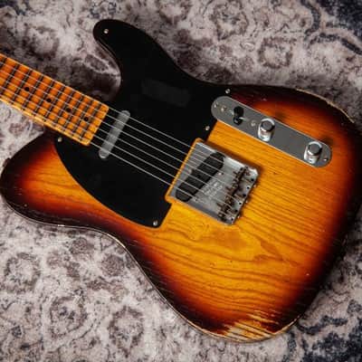 Fender Custom Shop ’51 Telecaster Relic Chocolate 2-Tone Sunburst image 5