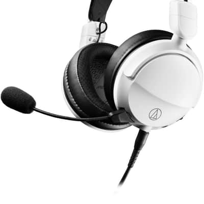 Audio-Technica ATH-GL3 Gaming Headset, White, Open Box (Like New) image 2