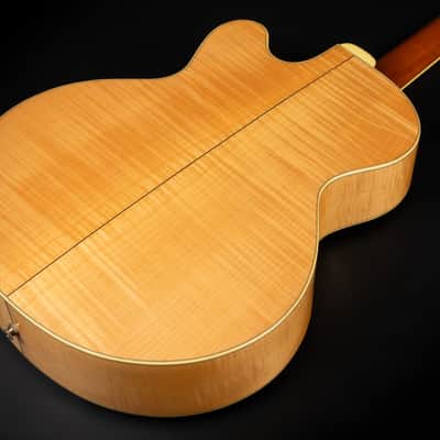 1989 Santa Cruz F-131 - Natural | USA Vintage Small Jumbo F Model Acoustic Guitar Ex John Pearse Cutaway Pickup 46.5mm Bone Nut | CoA OHSC image 13