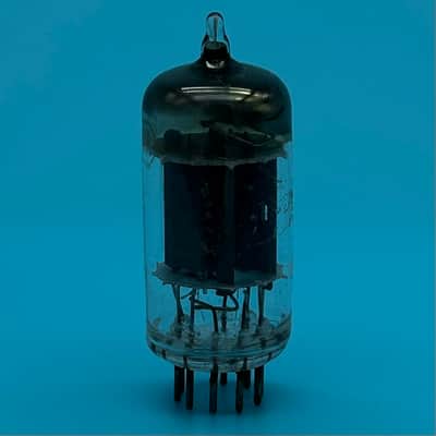 1960s RCA 12AU7A ECC82 Vintage Long Gray Plate D Getter Preamp Tube! T334 image 3