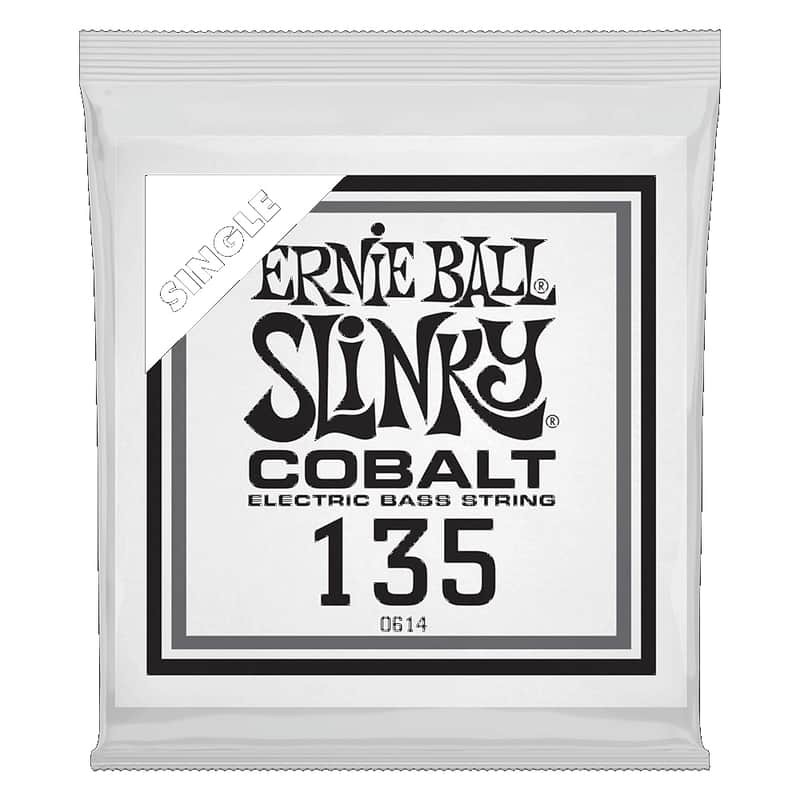Ernie Ball .135 Cobalt Wound Electric Bass String Single image 1