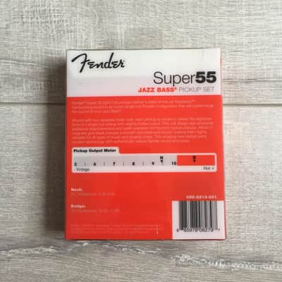 Fender Super 55 Jazz Bass Pickup Set Black Bild 2