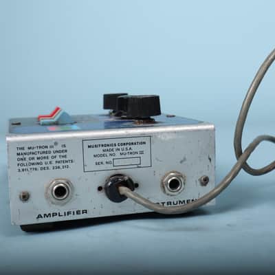 Musitronics Mu-Tron III Envelope Filter with PS-1 Power Supply image 7