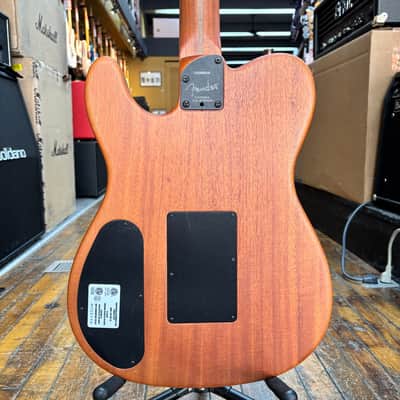 Fender American Acoustasonic Telecaster Guitar 2020 Surf Green w/Padded Gig Bag image 3