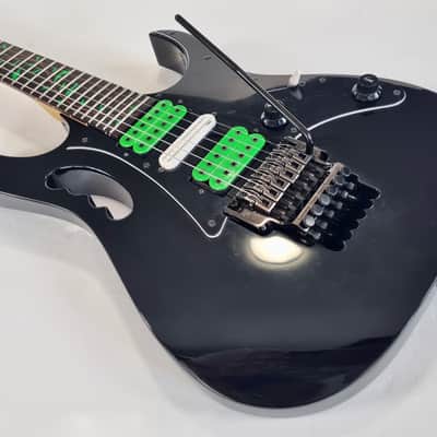 Ibanez JEM777V-BK Steve Vai Signature Vine 1989 Black image 9