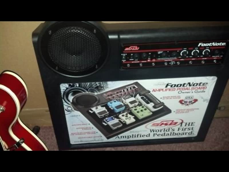 SKB FootNote Amplified Pedalboard (Still in unopened box) Mic the amp! image 1