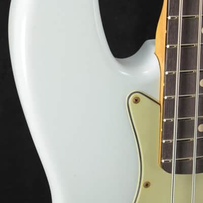 Fender Custom Shop Limited '64 Jazz Bass Journeyman Relic - Super Faded Aged Sonic Blue image 4