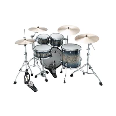 Tama Star Walnut 22" Satin Indigo Japanese Sen Burst image 3
