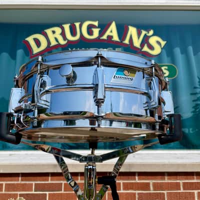 1970s Ludwig 5x14 Supraphonic LM400 Snare Drum image 7