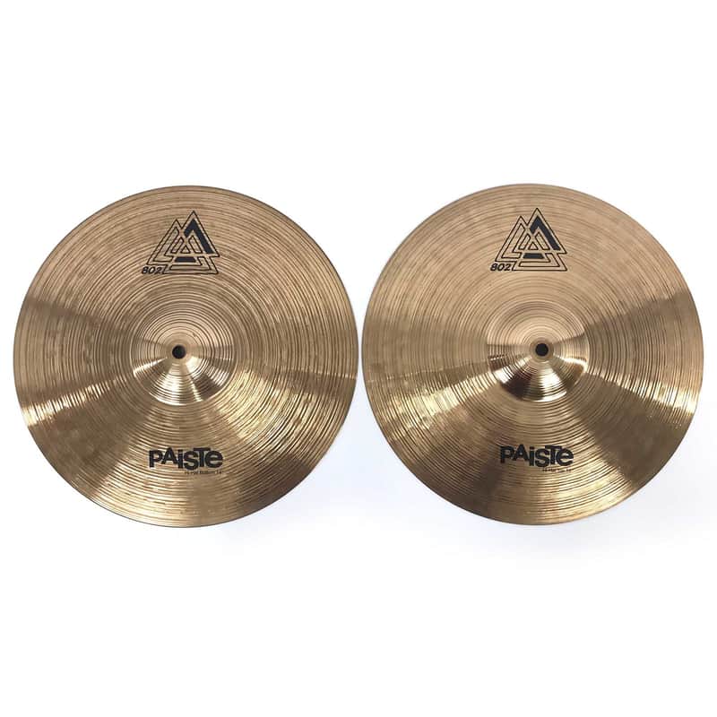 Paiste 14" 802 Hi-Hat Cymbals (Pair) 1997 - 2002 image 1