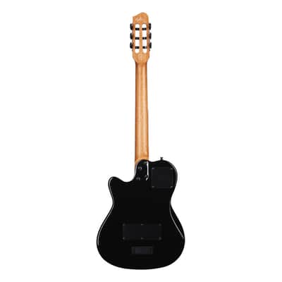 Godin Multiac Mundial A/E Nylon String Guitar - Onyx Black - Open Box image 5