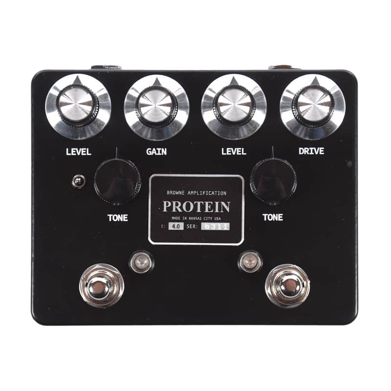 Browne Amplification Protein Dual Overdrive v4 Pedal Black image 1