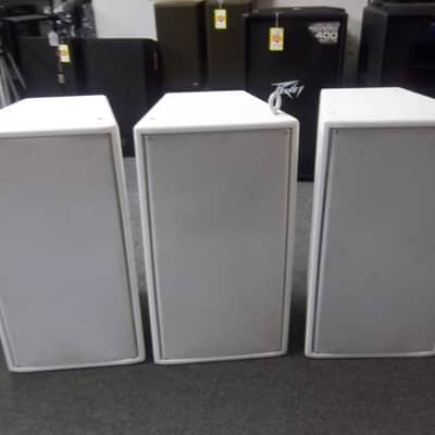Community Solutions SLS 920 3 Way Professional Grade Loudspeakers White Set of 3 image 1