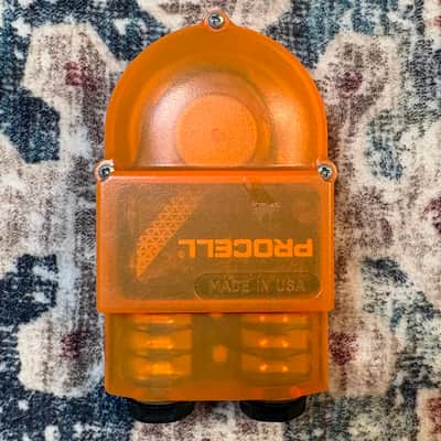 1990s Smokey Amplifiers Transparent Orange Mini Pocket Amp! image 5