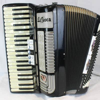 6475 - Black Gretsch La Tosca Victoria III Piano Accordion LM 41 120 image 1