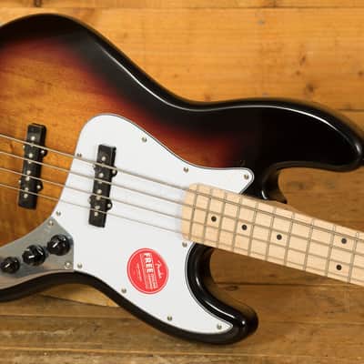 Squier Affinity Series Jazz Bass - Maple - 3-Colour Sunburst image 5