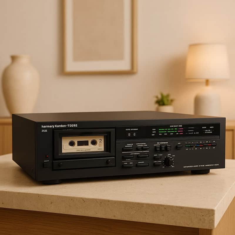 HARMAN/KARDON TD202 Rare Vintage Cassette Deck Working Warranty 2-Motor image 1