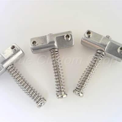 True Custom Shop® Aluminum Compensated Saddles for Fender Telecaster Tele USA 52 & 62 RI image 1
