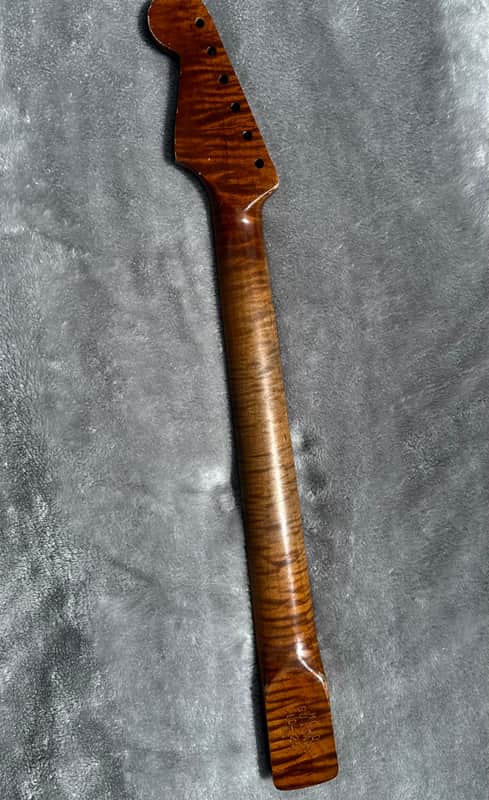 Heavily Flamed 64’ Inspired Relic Strat Neck image 1