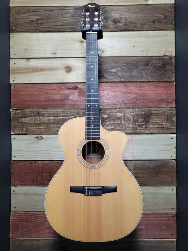Taylor 214ce with ES2 Electronics 2021 Natural | Reverb