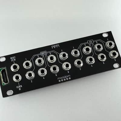 Maasijam Pippi - 1U 24HP version of the Oxi Instruments Pipe - Black image 2