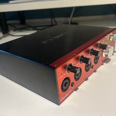Focusrite Clarett 4Pre Thunderbolt Audio Interface INCLUDES THUNDERBOLT TO USB-C cable image 2