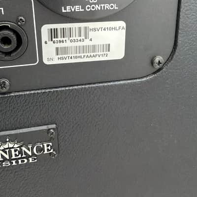 Ampeg SVT-410HLF Heritage Series 500-Watt 4x10" Bass Speaker Cabinet 2010 - Present - Black image 8