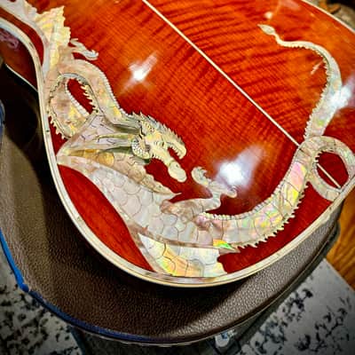 Antonio Tsai 12-String Acoustic Guitar | Incredible & Rare Custom Dragon Inlays! image 2