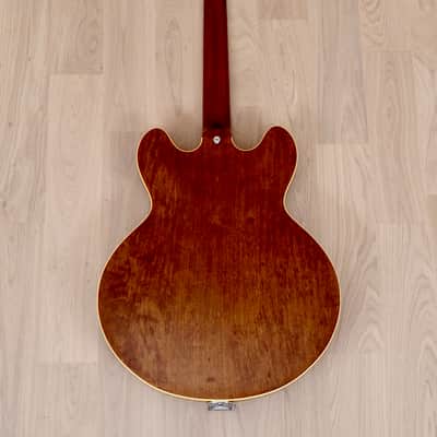 1998 Epiphone Elitist '64 Casino Sunburst Near Mint w/ Bigsby & Case, Japan Terada, McCartney Spec image 3