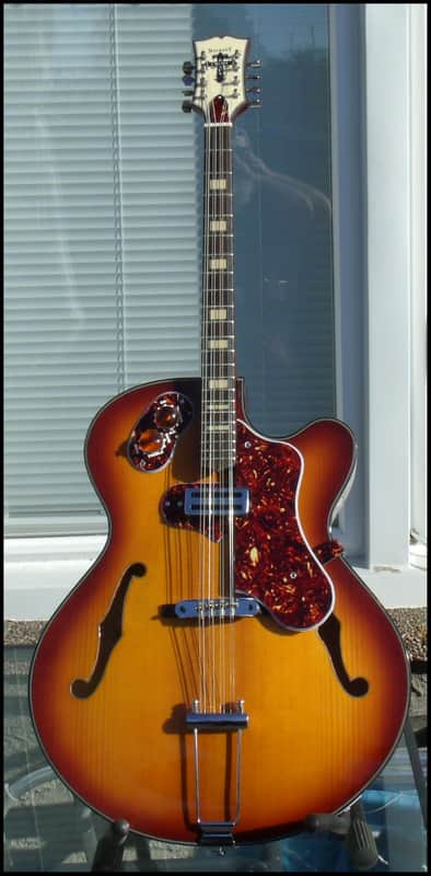 Soares'y Guitars Octave Mandolin - Jumbo 2026 - Burst image 1