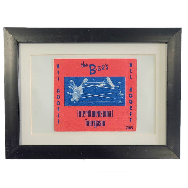 1992 B-52S BACKSTAGE PASS image 1