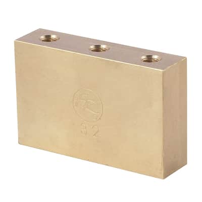 Genuine Floyd Rose FROFTB32 Original Fat Brass Tremolo Upgrade Block, 32mm image 1