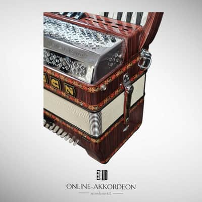 Accordion Harmonika Zupan Alpe IV 96 Bass with Cagnoni reeds image 6