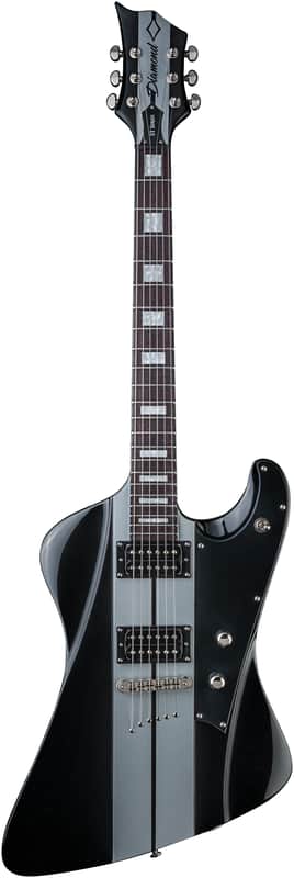 Diamond Hailfire ST Black With Silver Stripe