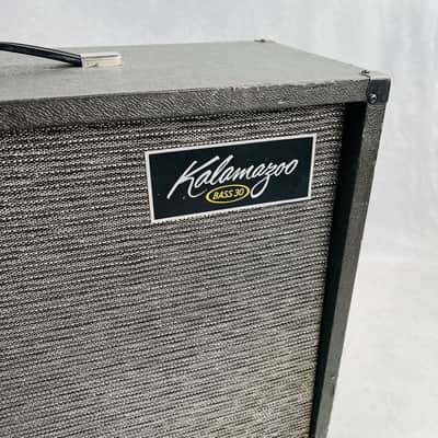 Kalamazoo Bass 30 2x10" Combo Amplifier 1960s - Black image 3