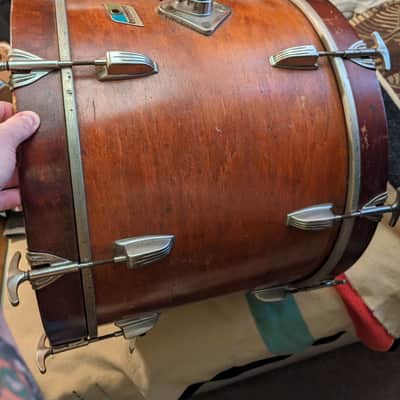 1972 Ludwig Double Bass Drum 6 piece Drum Set 3 Ply Bild 4