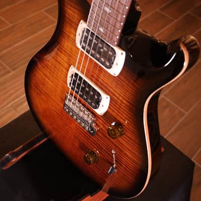 PRS SE Custom 24 - Black Gold Burst 0600 image 7
