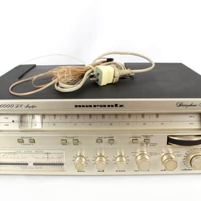 Marantz SR 6000 DC Amplifier True Power Tuner Receiver w/ Adapter Excellent! image 1