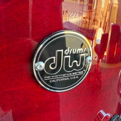 DW Performance Series 12x14 Floor Tom in Cherry Stain Gloss Lacquer (Rm 4) image 2