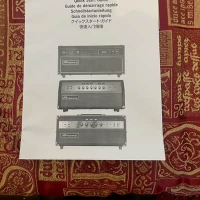 Ampeg SVT Classic 300 watt bass amp 2024'ish - Black image 2