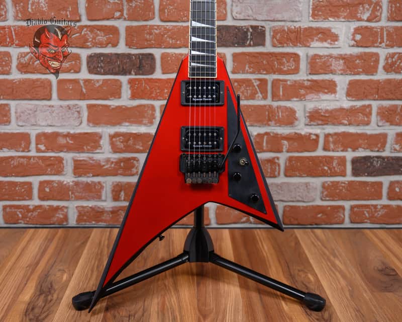 Jackson USA Custom Shop RR1 Rhoads Metallic Red w/ Black Bevels 1989 w/OHSC image 1