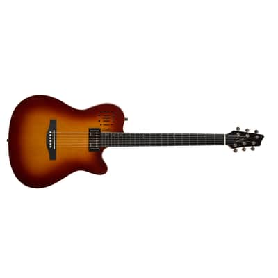 GODIN - 030286 A 6 Ultra 6 corde Elettro-Acustica Cognac Burst HG image 4