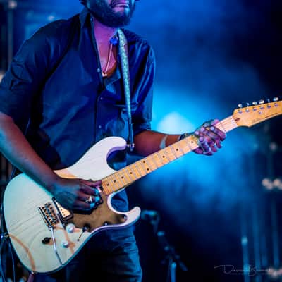 Asher Guitars S-90 Guitar in Trans Ivory - Gary Clark Jr. Edition 2. Just Amazing! image 8