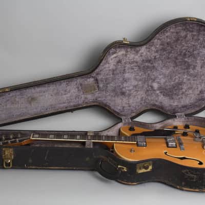 Guild Duane Eddy DE-400 B Thinline Hollow Body Electric Guitar (1967), ser. #EH-250, original black hard shell case. image 10