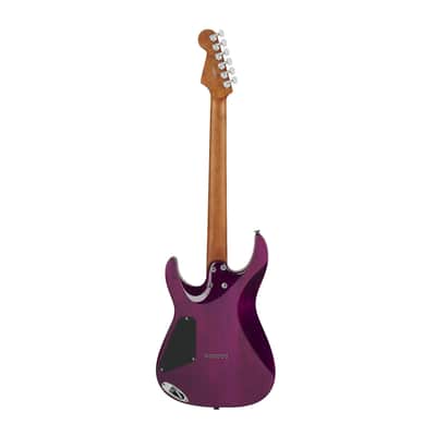 Charvel Pro-Mod Plus DK24 HH HT EB QM Electric Guitar (Violet Radiance) image 3