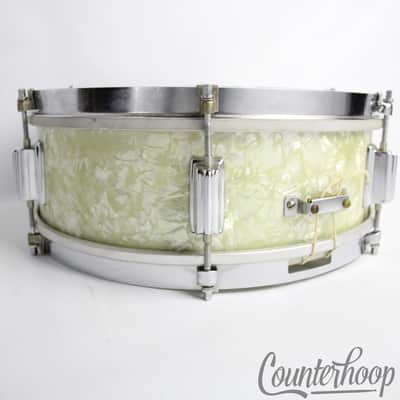 *Rogers 14x5"WMP Cleveland Student Snare Drum Vintage 60s 6Ply Jasper Maple USA* image 6