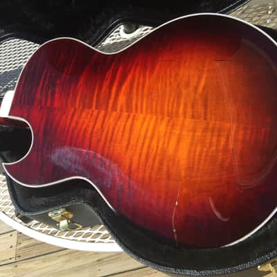 HERITAGE SWEET 16 ARCHTOP "THE LAST ONE" VINTAGE WINE BURST GUITAR image 16
