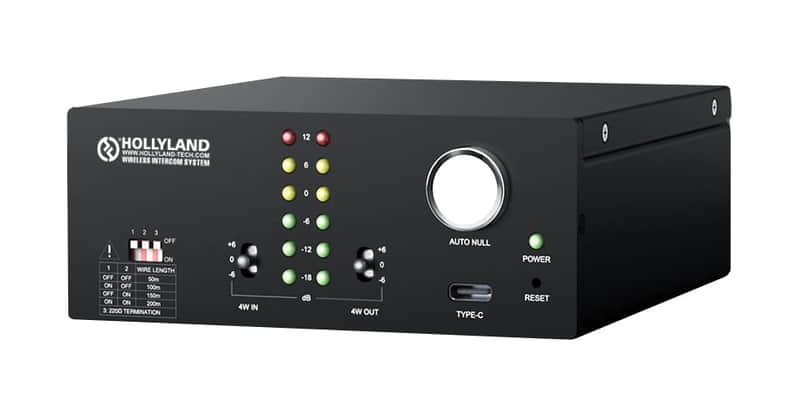 Hollyland HL-2/4-CONVERTER 2/4 Wire Converter for Intercom System Interconnectivity image 1