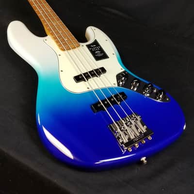 Immagine Fender Player Plus Active Jazz Bass, Belair Blue, With Gig Bag - 6